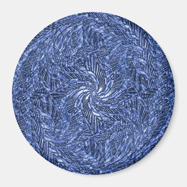 Blue Jean swirl..... Magnet (Front)