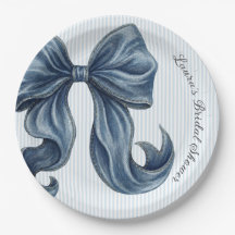 Blue Jeans Bow Bridal Shower