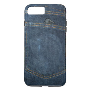 Blue Jeans Denim Pocket iPhone 8 Plus/7 Plus Case