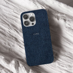 Blue Jeans Denim Western Texture Effect Phone case