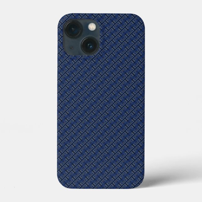 Blue jeans pattern Case-Mate iPhone case (Back)