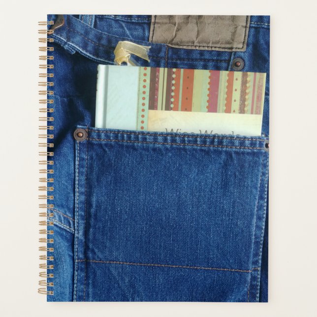 Blue jeans Planner (Front)