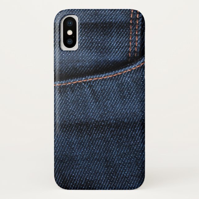 Blue Jeans Pocket Case-Mate iPhone Case (Back)