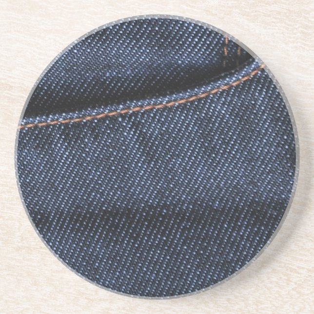 Blue Jeans Pocket Coaster (Front)