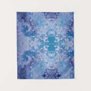 Blue Jeans Retro Tie Dye Tapestry