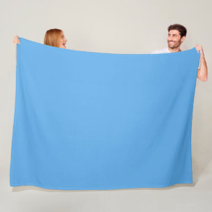 Blue jeans (solid colour) Fleece Blanket
