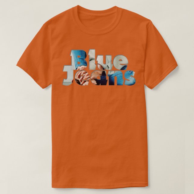 Blue Jeans T-Shirt (Design Front)