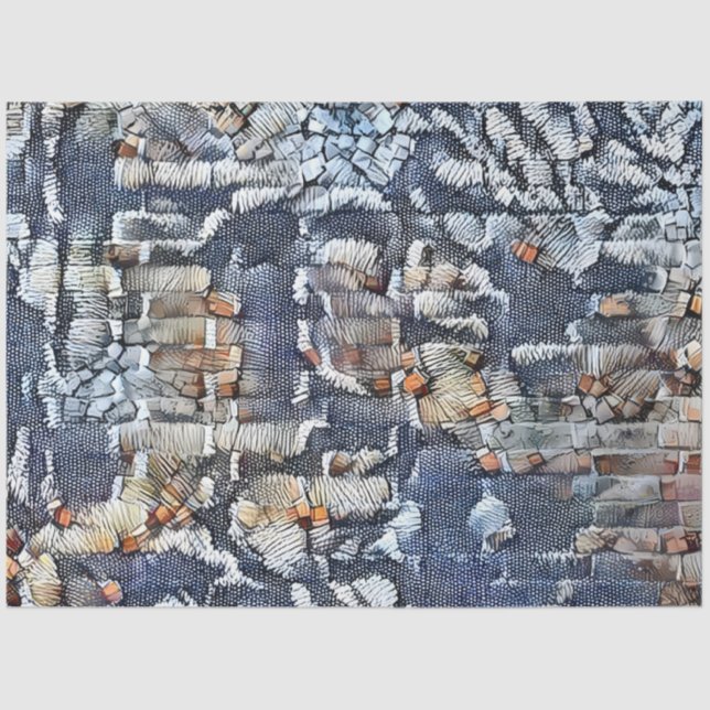 Blue Jeans Wall Art Dream Tissue Paper (Front)