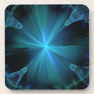 Blue Jellyfish Coaster
