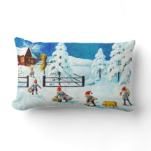 Blue Jenny Nyström Gnome Vintage Swedish Christmas