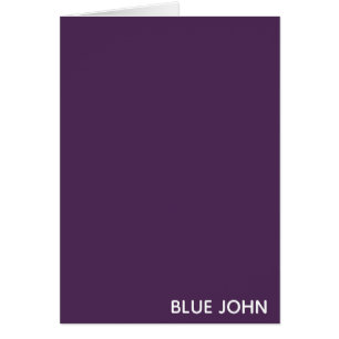 Blue John purple color name