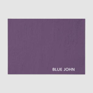 Blue John purple color name Tissue Paper