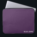 Blue John purple colour name Laptop Sleeve<br><div class="desc">Blue John purple colour name</div>