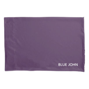 Blue John purple colour name Pillowcase