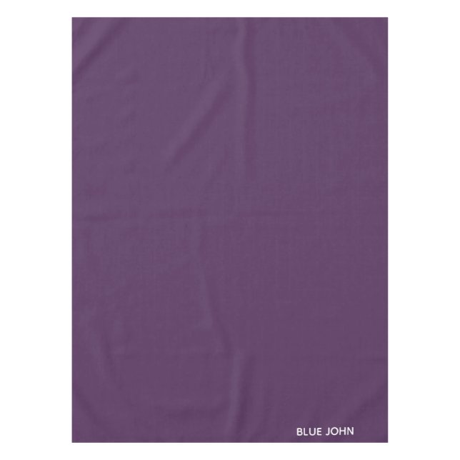 Blue John purple colour name Tablecloth (Front)