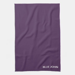 Blue John purple colour name Tea Towel