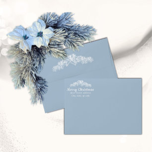 Blue Joy to the World Envelope