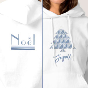 Blue Joyoux Noel Christmas T-Shirt Hoodie