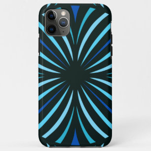 Blue Kaleidoscope iPhone 11 Pro Max Case