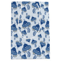 Blue Kawaii Octopus UFO