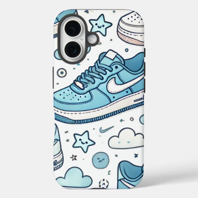 Blue Kicks | iPhone Case (Back)