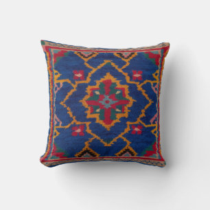 Blue Kilim Lumbar Pillows: Stylish Support for You Cushion