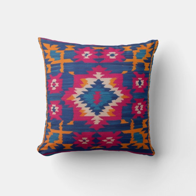 Blue Kilim Pillows for Every Room: Versatile  (Front)