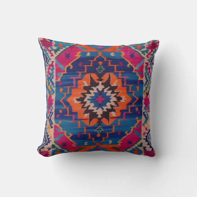 Blue Kilim Pillows for Every Space: Versatile,  (Front)