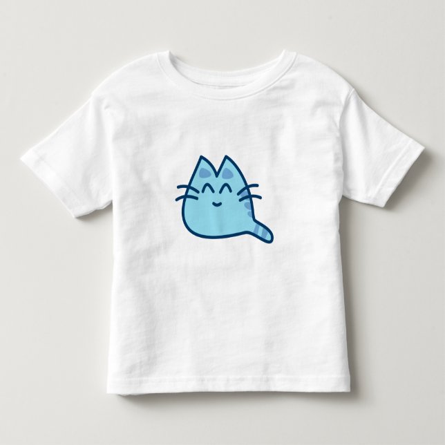 Blue kitten sweater (Front)