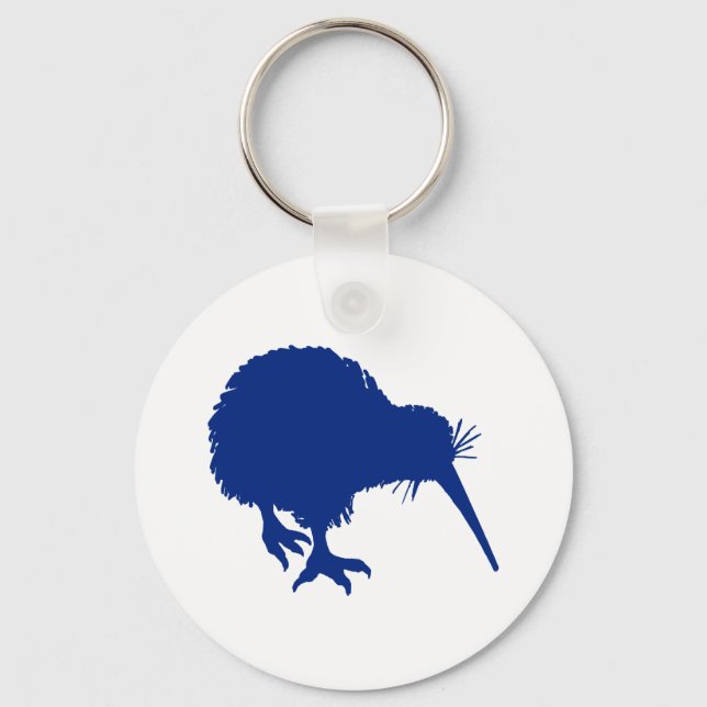 Blue Kiwi Key Ring (Front)