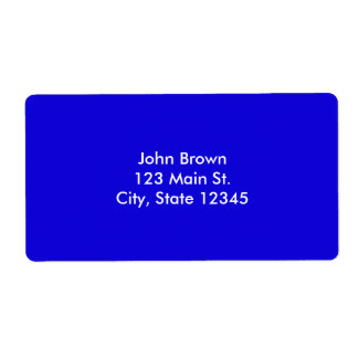 Blue Labels