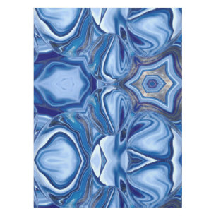 Blue Lace Agate Stone Tablecloth