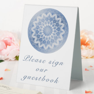 Blue Lace Mandala Wedding