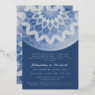 Blue Lace Mandala Wedding