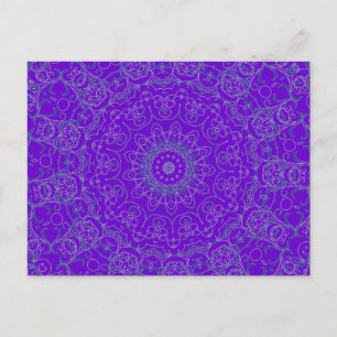 Blue Lace Postcard