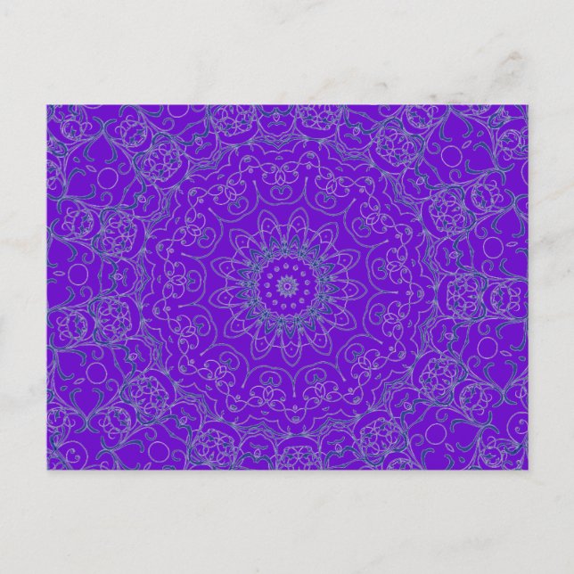 Blue Lace Postcard (Front)