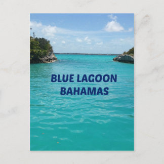 Blue Lagoon Bahamas Postcard