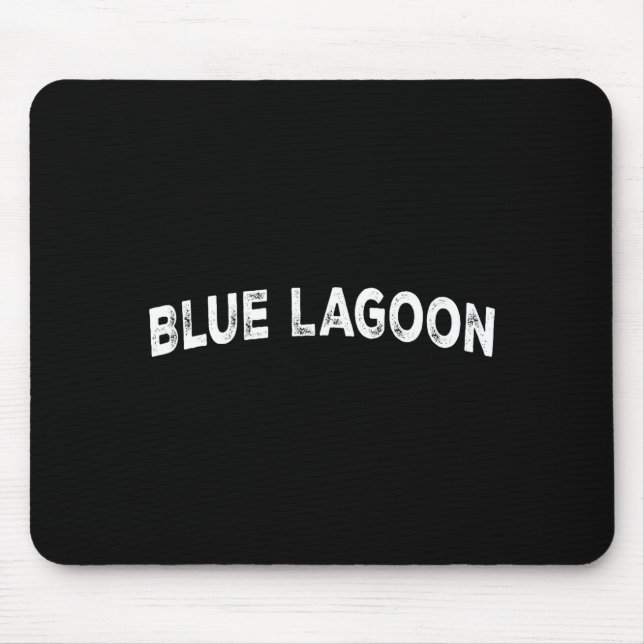 Blue Lagoon  Mouse Mat (Front)