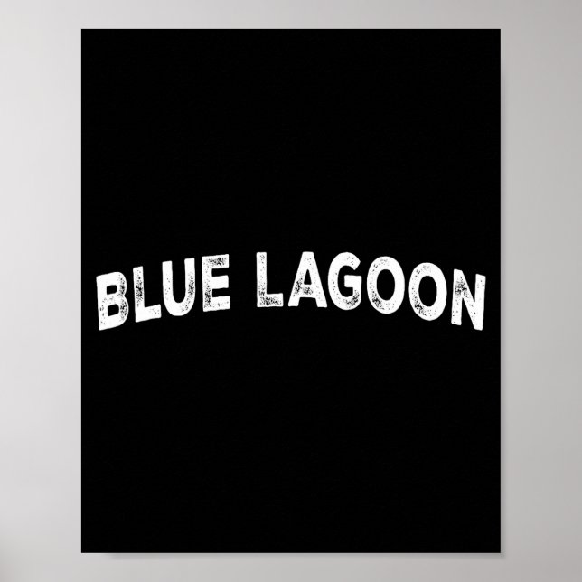 Blue Lagoon  Poster (Front)