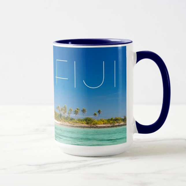 Blue Lagoon Seascape, Fiji Mug (Right)