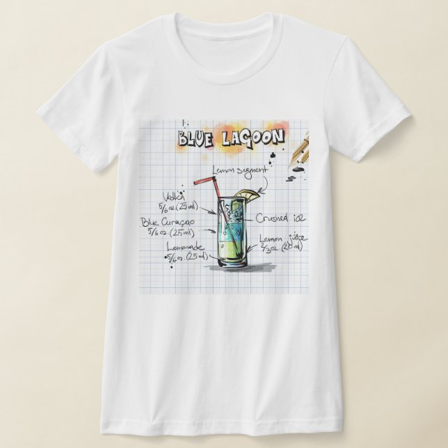 Blue Lagoon T-Shirt (Laydown)