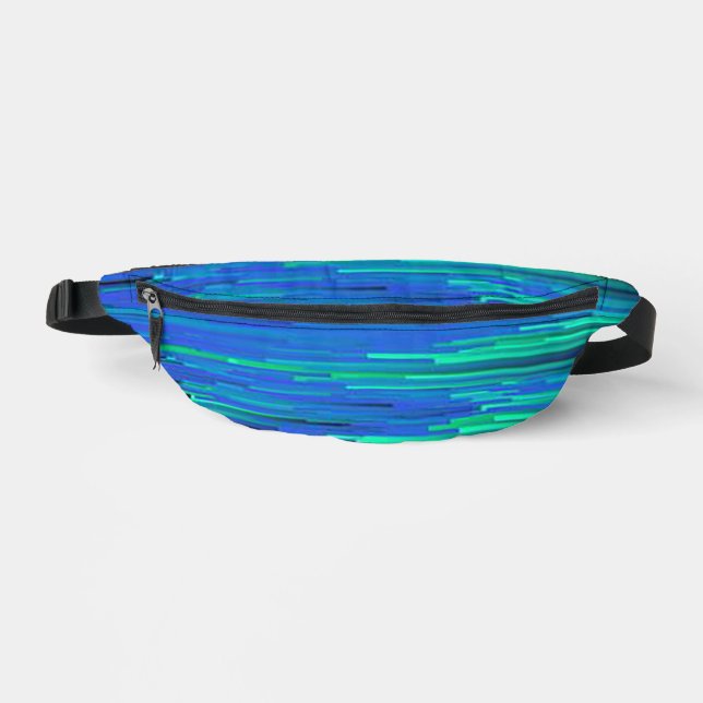 Blue Lagoon Two-Sided Print Fanny-Pack Bum Bags (Front)