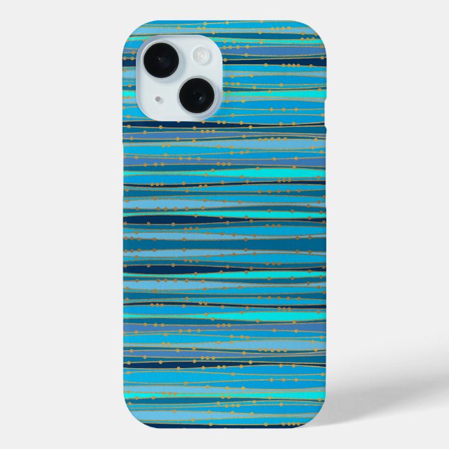Blue Lagoon Zen | Custom Case-Mate iPhone Case (Back)