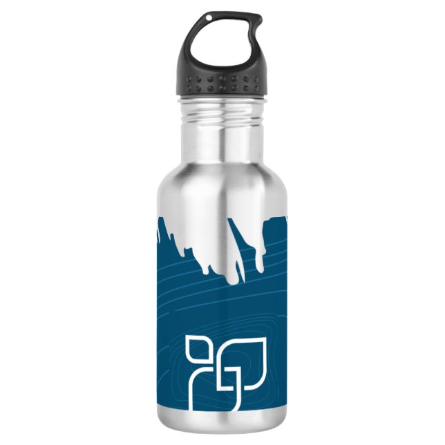 Blue Laina Enterprises  710 Ml Water Bottle (Front)