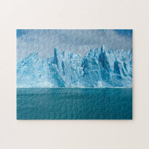 Blue Lake, Ice And Sky Jigsaw Puzzle
