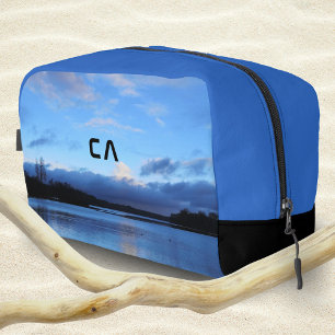 Blue Lake Photo Monogram Dopp Kit