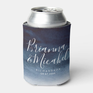 Blue Lake Waters   Personalised Can Cooler