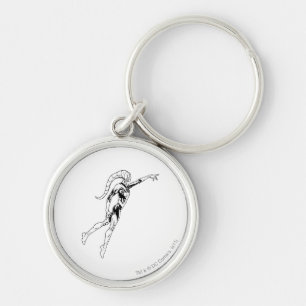 Blue Lantern 11 Key Ring