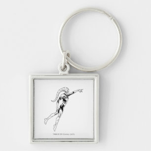 Blue Lantern 11 Key Ring