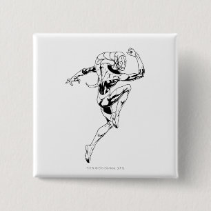 Blue Lantern 3 15 Cm Square Badge